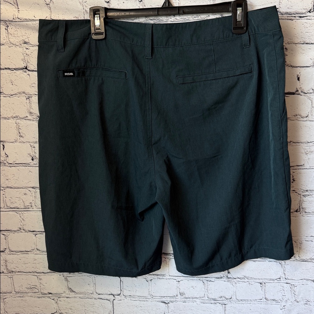 RSQ Men's Deep Teal hybrid Shorts - Picture 2 of 3